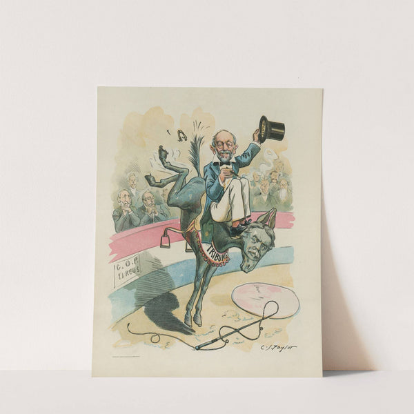 It's no use kicking, he must obey his boss by Charles Jay Taylor