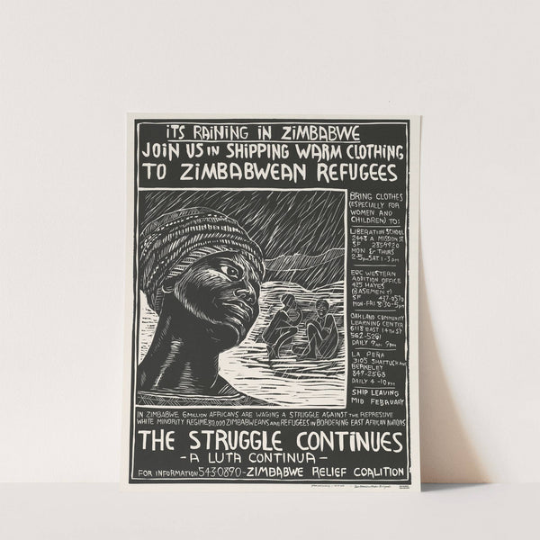 It's raining in Zimbabwe by Rachael Romero