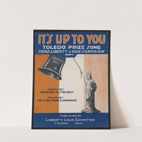It's up to you Toledo prize song by Anonymous