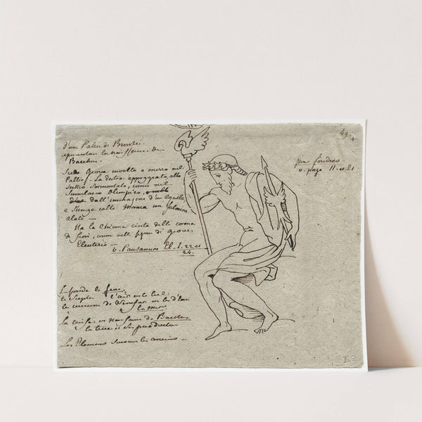 itting Zeus, and a detail of a bronze cup by David Humbert de Superville