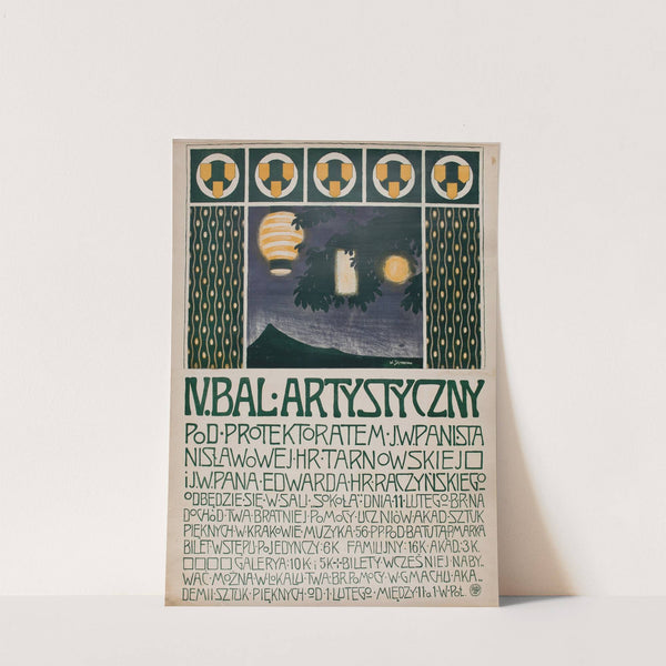 IV Bal Artystyczny by Władysław Skoczylas