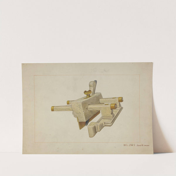 Ivory Carpenter's Plane by James M. Lawson