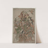Iwai Hanshiro IV in a Dance of Seven Changes by Katsukawa Shun'ei
