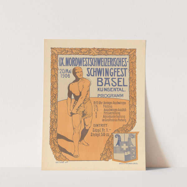 IX. Nordwestschweizerisches Schwingfest – Basel (1906) by Ferdinand Erbe