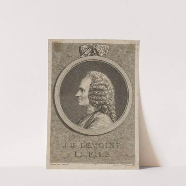 J. B. Lemoyne the younger (1755) by Nicolas Gabriel Dupuis