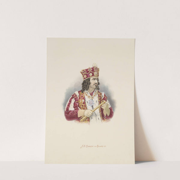 J.B. Roberts as Richard III by Victor Moblard