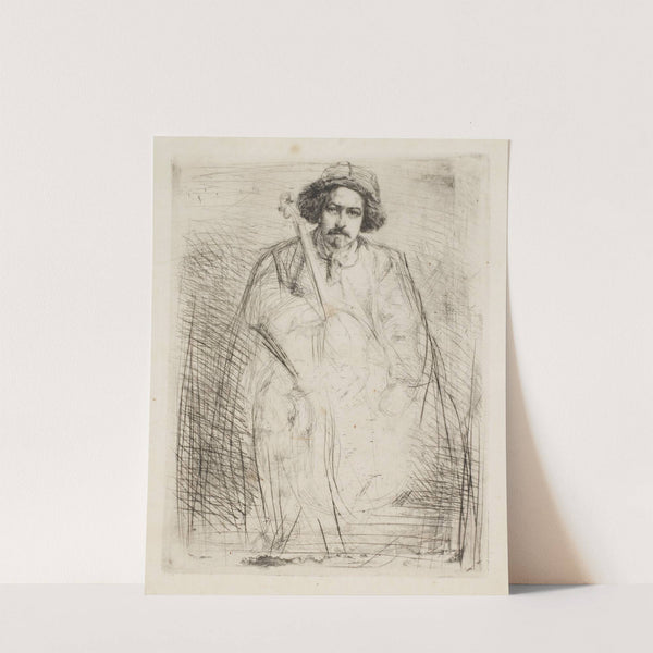 J. Becquet, Sculptor (1859) by James Abbott McNeill Whistler