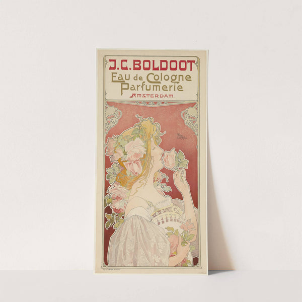 J.C. Boldoot Eau de Cologne; Parfumerie Amsterdam by Henri Privat-Livemont
