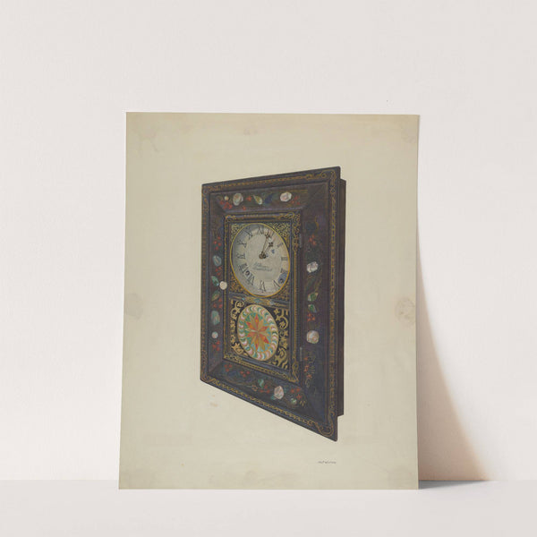 J.C. Brown Clock by William O. Fletcher