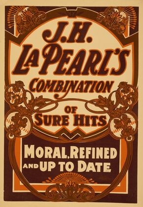 J.H. La Pearl’s combination of sure hits moral, refined, and up to date.
