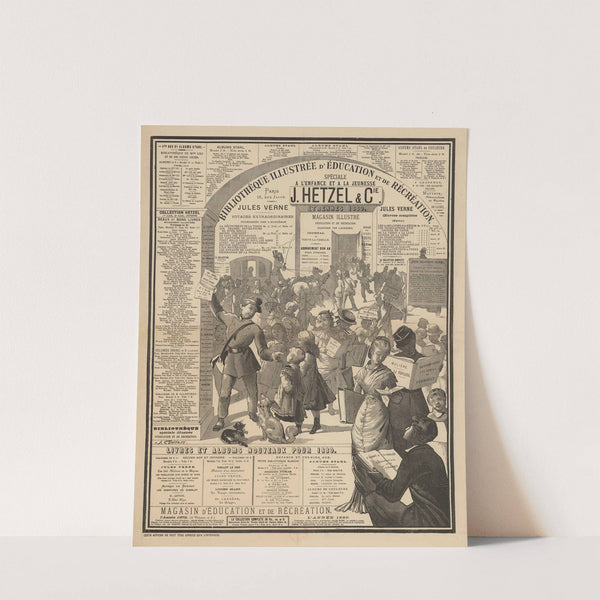 J. Hetzel & Cie… Étrennes 1880. Bibliothèque illustrée d’éducation et de récréation… Livres et albums nouveaux pour 1880 (1880) by Henri-Jules-Jean Geoffroy