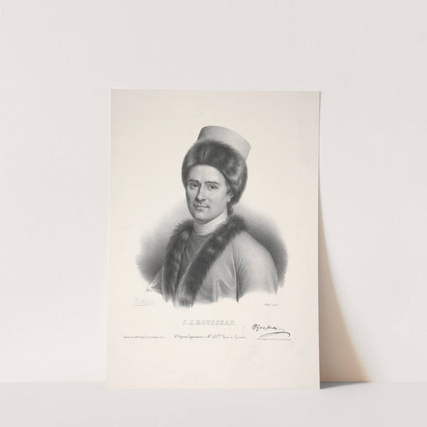 J.J. Rousseau by Maurice-Quentin de La Tour