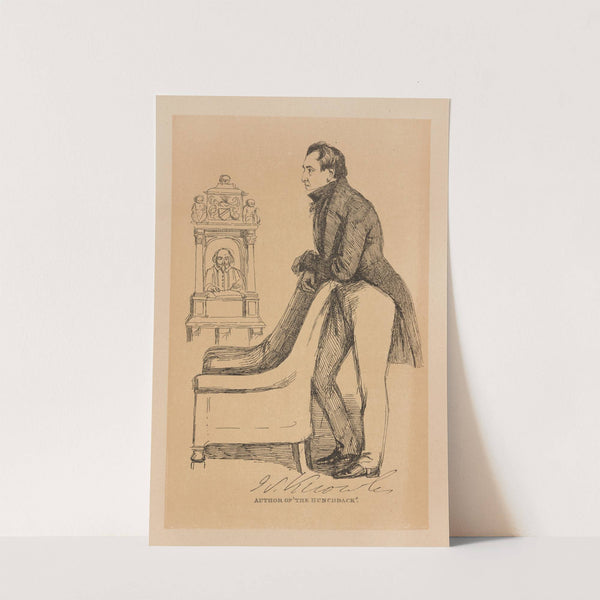 J. S. Knowles, author of ‘The Hunchback’ (1873) by Daniel Maclise