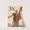 Ja dem Völkerbund (1920) by Emil Cardinaux