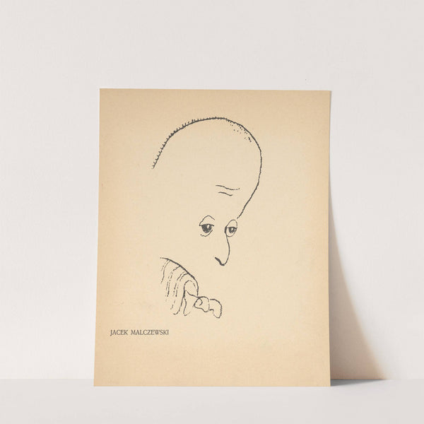 Jacek Malczewski (1904) by Kazimierz Sichulski