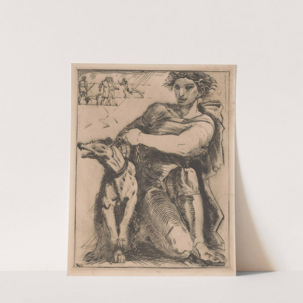 Jachtknecht (1878 - 1943) by Willem van Konijnenburg