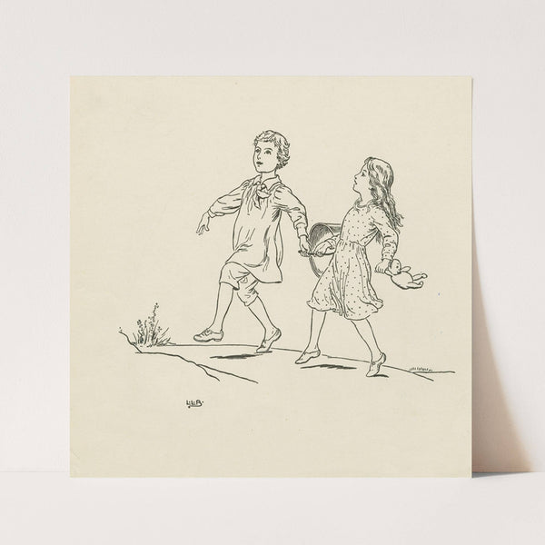 Jack and Jill by Leonard Leslie Brooke