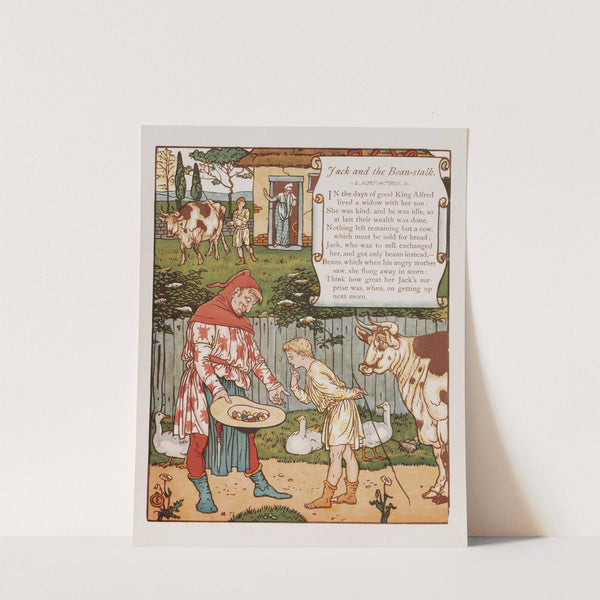 Jack and the bean-stalk Pl.2 (1876) by Walter Crane