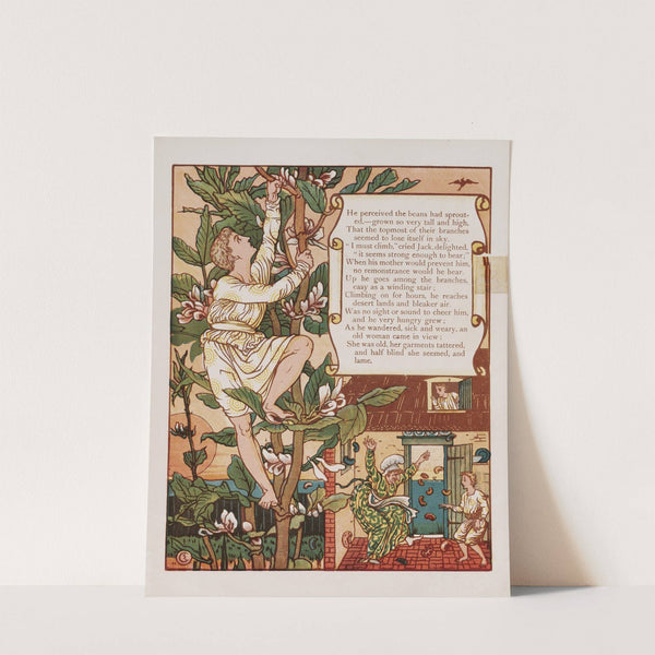 Jack and the bean-stalk Pl.3 (1876) by Walter Crane