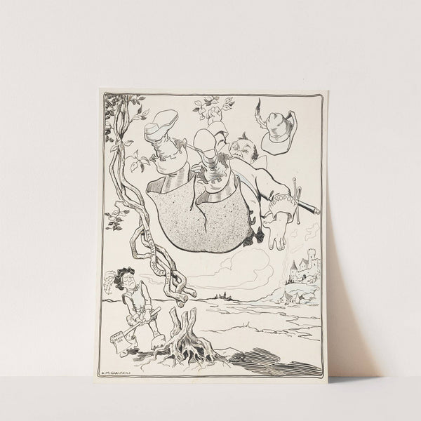 Jack and the Beanstalk (1912) by Louis Glackens