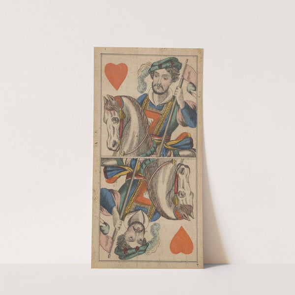 Jack of Hearts. (1850) by Carl Holdhaus