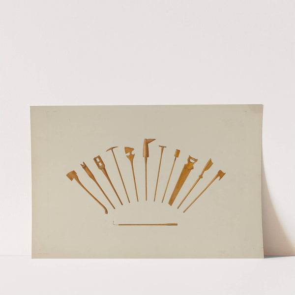 Jack Straws (1935-1942) by Hester Duany