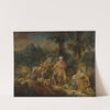 Jacob and his family traveling to Egypt by Follower Of François Boucher