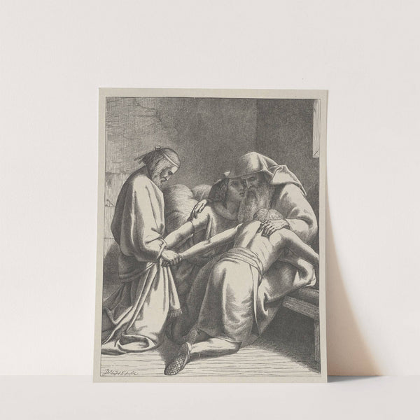 Jacob Blessing Ephraim and Manasseh (1881) by Frederick Richard Pickersgill