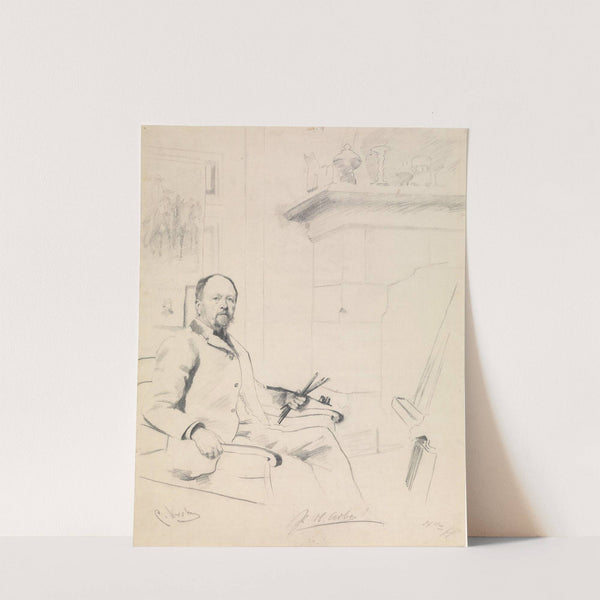 Jacob Bratland by Christian Krohg