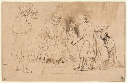 Jacob Shown Joseph’s Blood-Stained Coat (c. 1660)