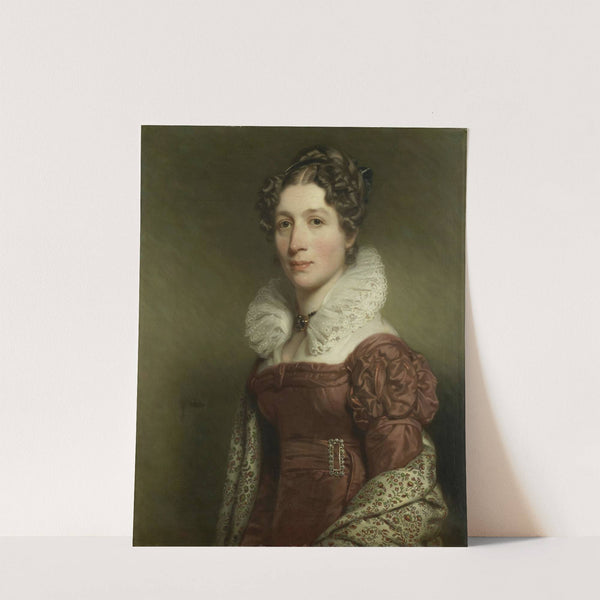 Jacoba Vetter (1796-1830), Wife of Pieter Meijer Warnars, Amsterdam Bookseller by Charles Howard Hodges