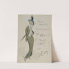 Jacqueline Forzane (1913) by Georges Goursat (Sem)