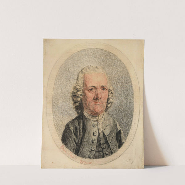 Jacques-Louis Périn, père de l’artiste (1770) by Lié Louis Périn-Salbreux