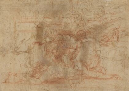 Jael and Cisera (verso)
