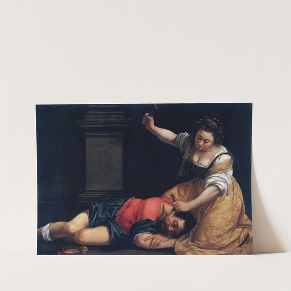 Jael and Sisera (ca. 1620) by Artemisia Gentileschi