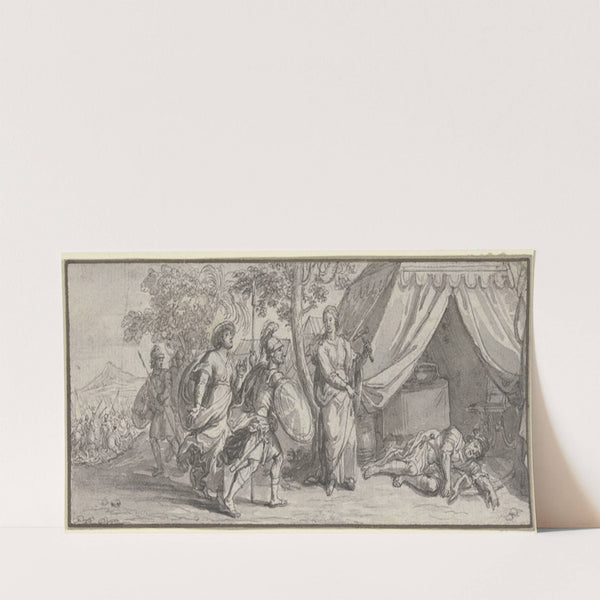 Jael and Sisera by Sébastien Leclerc