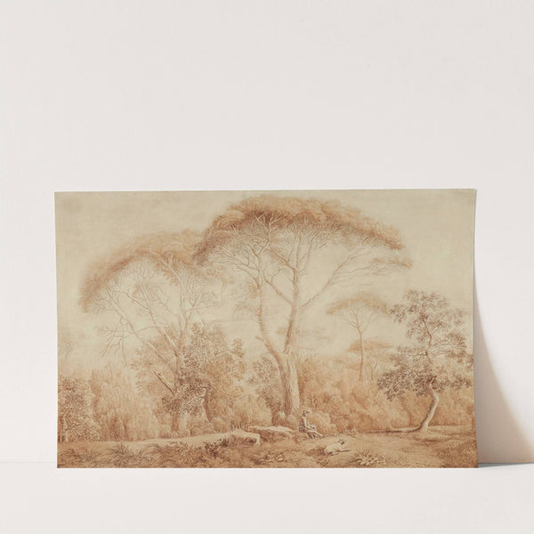 Jäger in den Cascinen von Pisa (1800) by Jacob Philipp Hackert