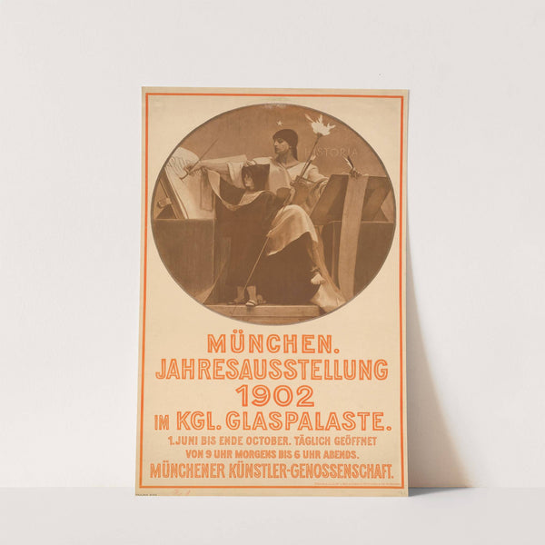 Jahresausstellung 1902 im königlichen Glaspalast. Münchner Künstler-Genossenschaft (1892) by Nikolaus Gysis