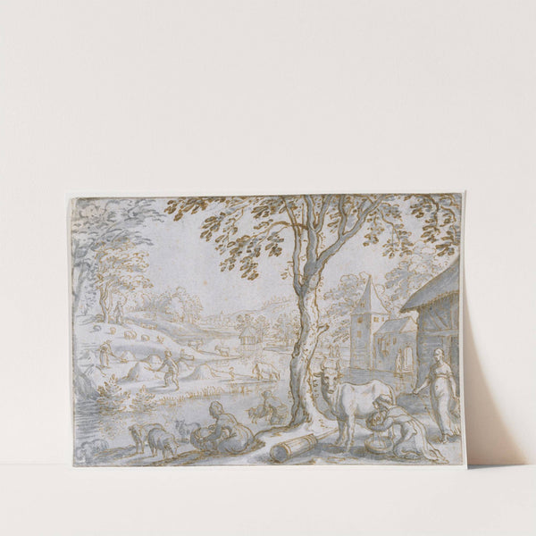 Jahreszeitenbild Sommer (1622) by Matthäus Merian the elder