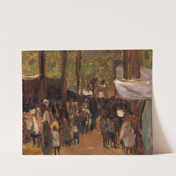 Jahrmarkt in Noordwijk (1912) by Max Liebermann