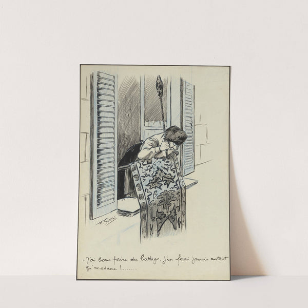 J’ai beau faire du battage, j’en ferai jamais autant qu’madame by Fernand Louis Gottlob