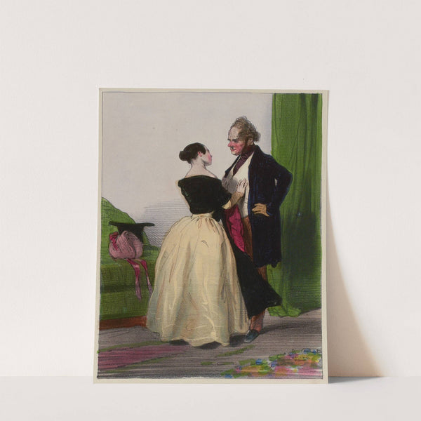 J’ai pensé à vous, demandez à Norine by Paul Gavarni