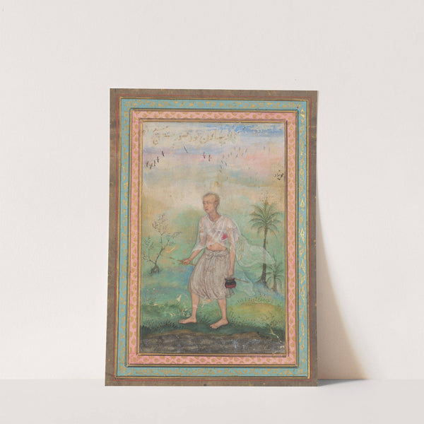 Jain Ascetic Walking Along a Riverbank (c. 1600) by Basavana