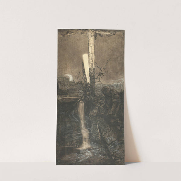 Jak paprsek Slunce na dřevě života umíral (1899) by František Bílek