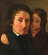 Jakob Alt und seine Tochter Luise