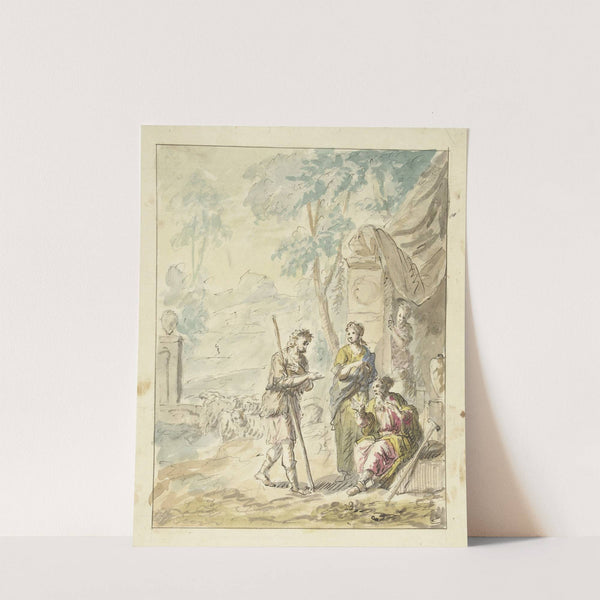 Jakob beklaagt zich bij Laban by Elias van Nijmegen
