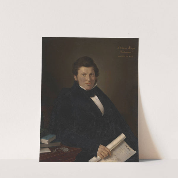 Jakob Zellweger (1843) by Leonhard Tanner