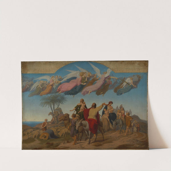 Jakobs Heimzug in das Gelobte Land by Georg Pencz