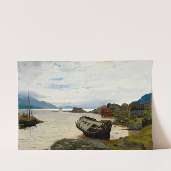 Jaktevrak, Ølve by Amaldus Nielsen