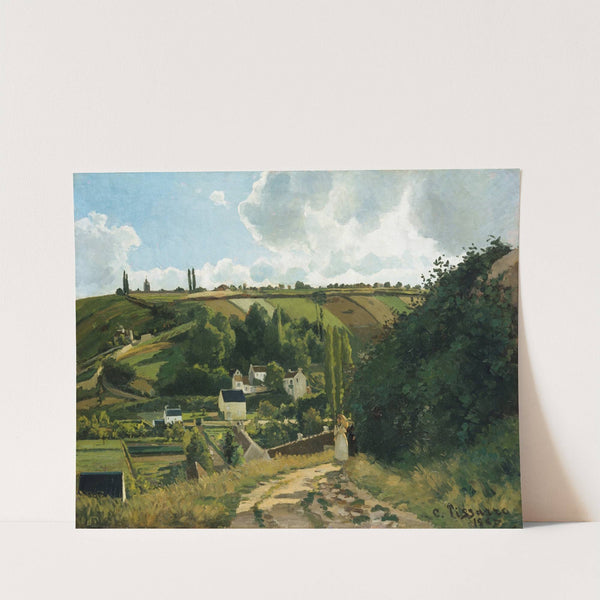 Jalais Hill, Pontoise (1867) by Camille Pissarro
